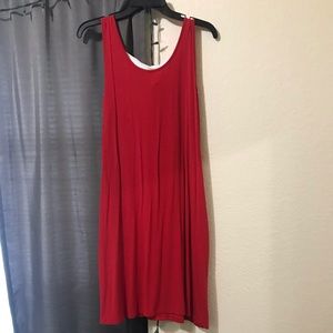 SIMPLE RED DRESS ❤️